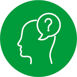 Question thought icon